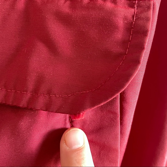Vintage Columbia Red 1/4 Zip Windbreaker Jacket - Picture 13 of 16